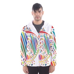 Colorful Fish Animals Rainbow Hooded Wind Breaker (men) by Mariart