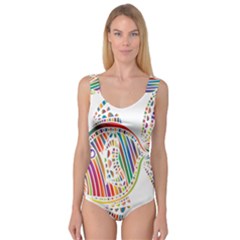 Colorful Fish Animals Rainbow Princess Tank Leotard  by Mariart