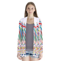 Colorful Fish Animals Rainbow Cardigans by Mariart