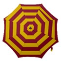 Oswald s Stripes Red Yellow Hook Handle Umbrellas (Large) View1