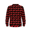 Watermelon Slice Red Black Fruite Kids  Sweatshirt View2