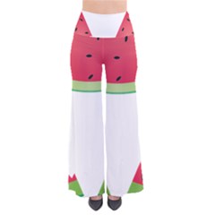 Watermelon Slice Red Green Fruite Pants by Mariart