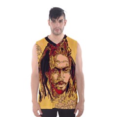 Bunnylinear Men s Basketball Tank Top