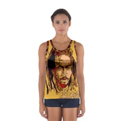 Bunnylinear Women s Sport Tank Top  by PosterPortraitsArt