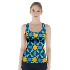 Stars Pattern        Racer Back Sports Top by LalyLauraFLM