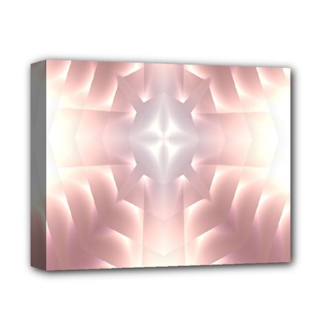 Neonite Abstract Pattern Neon Glow Background Deluxe Canvas 14  X 11  by Nexatart