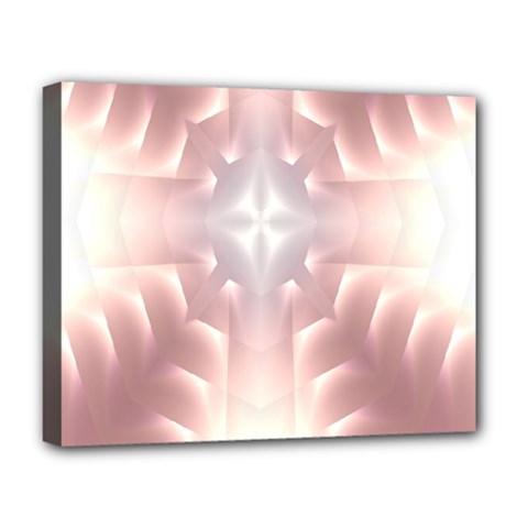 Neonite Abstract Pattern Neon Glow Background Deluxe Canvas 20  X 16   by Nexatart