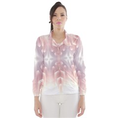 Neonite Abstract Pattern Neon Glow Background Wind Breaker (women) by Nexatart