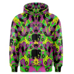 Jungle Life And Apples Men s Zipper Hoodie by pepitasart