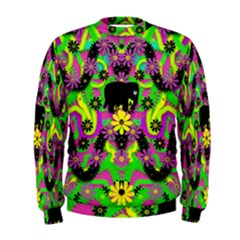 Jungle Life And Apples Men s Sweatshirt