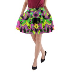 Jungle Life And Apples A-line Pocket Skirt by pepitasart