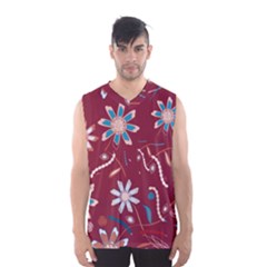 Floral Seamless Pattern Vector Men s Basketball Tank Top by Nexatart