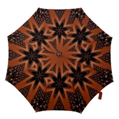 Digital Kaleidoskop Computer Graphic Hook Handle Umbrellas (medium) by Nexatart