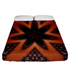 Digital Kaleidoskop Computer Graphic Fitted Sheet (king Size) by Nexatart