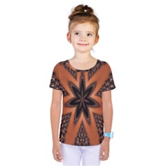 Digital Kaleidoskop Computer Graphic Kids  One Piece Tee