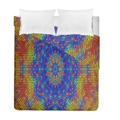 A Creative Colorful Backgroun Duvet Cover Double Side (full/ Double Size) by Nexatart