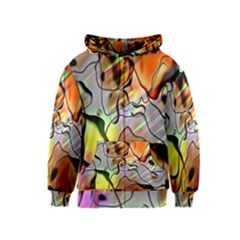 Abstract Pattern Texture Kids  Zipper Hoodie by Nexatart