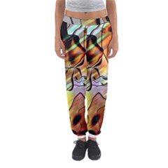 Abstract Pattern Texture Women s Jogger Sweatpants