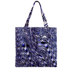 Aliens Music Notes Background Wallpaper Zipper Grocery Tote Bag by Nexatart