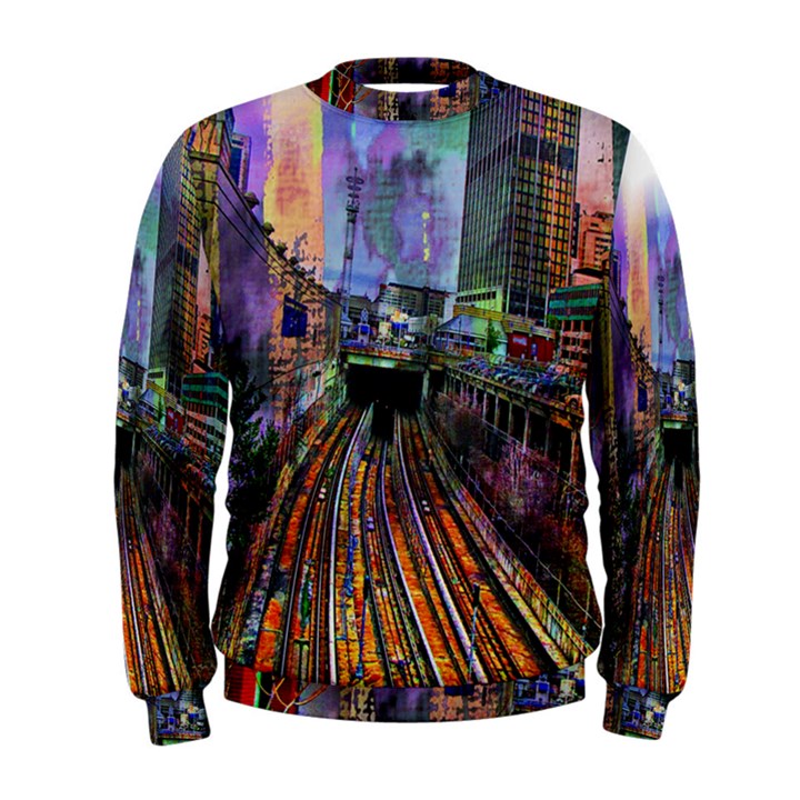 Downtown Chicago City Men s Sweatshirt