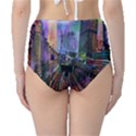 Downtown Chicago City High-Waist Bikini Bottoms View2