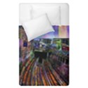 Downtown Chicago City Duvet Cover Double Side (Single Size) View2