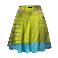 Brickwall High Waist Skirt