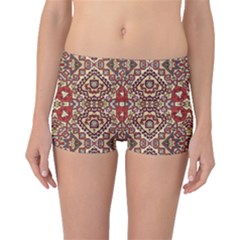 Seamless Pattern Based On Turkish Carpet Pattern Boyleg Bikini Bottoms by Nexatart