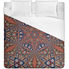 Armenian Carpet In Kaleidoscope Duvet Cover (king Size)