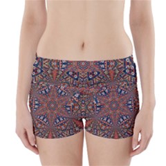 Armenian Carpet In Kaleidoscope Boyleg Bikini Wrap Bottoms by Nexatart