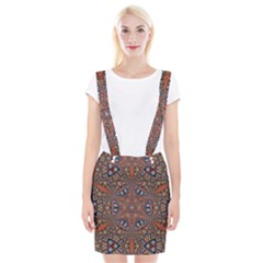 Armenian Carpet In Kaleidoscope Suspender Skirt by Nexatart