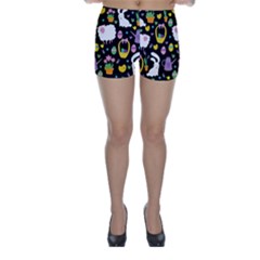 Cute Easter Pattern Skinny Shorts by Valentinaart