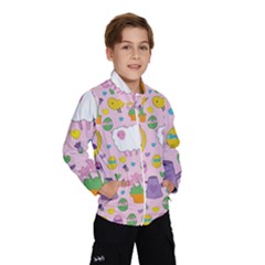 Cute Easter Pattern Wind Breaker (kids) by Valentinaart