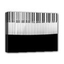 Piano Keys On The Black Background Deluxe Canvas 16  x 12   View1