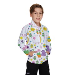 Cute Easter Pattern Wind Breaker (kids) by Valentinaart