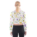 Cute Easter pattern Cropped Sweatshirt View2