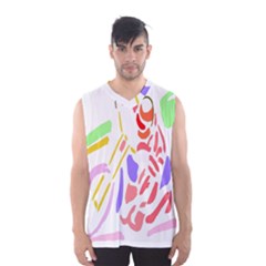 Motorcycle Racing The Slip Motorcycle Men s Basketball Tank Top by Nexatart