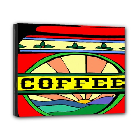 Coffee Tin A Classic Illustration Canvas 10  X 8  by Nexatart