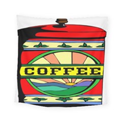 Coffee Tin A Classic Illustration Square Tapestry (small) by Nexatart