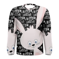 Easter Bunny  Men s Long Sleeve Tee by Valentinaart