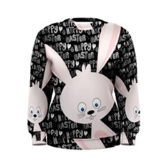 Easter Bunny  Women s Sweatshirt by Valentinaart