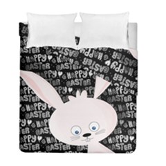 Easter Bunny  Duvet Cover Double Side (full/ Double Size) by Valentinaart