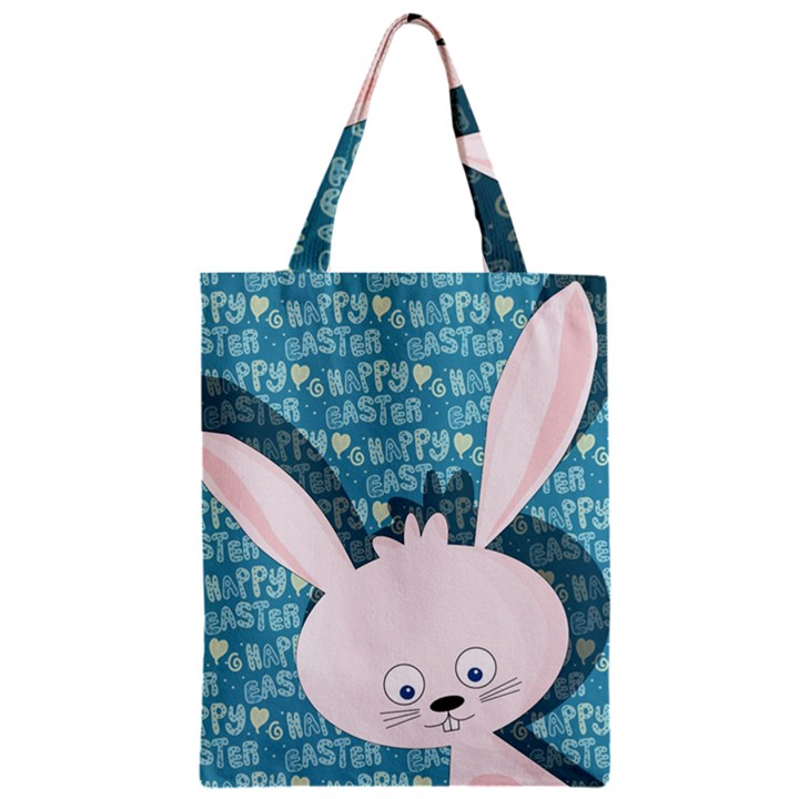 Easter bunny  Zipper Classic Tote Bag