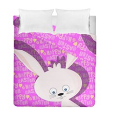 Easter Bunny  Duvet Cover Double Side (full/ Double Size) by Valentinaart