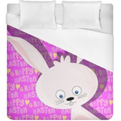 Easter Bunny  Duvet Cover (king Size)