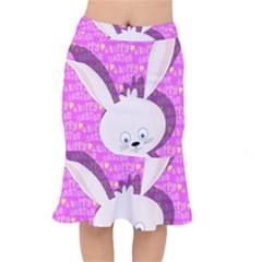 Easter Bunny  Mermaid Skirt