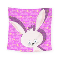 Easter Bunny  Square Tapestry (small)