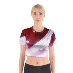 Dreamworld Studio 2d Illustration Of Beautiful Studio Setting Cotton Crop Top by Nexatart