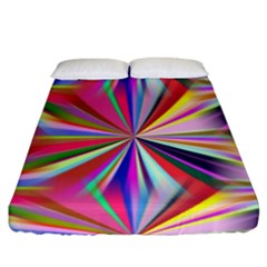 Star A Completely Seamless Tile Able Design Fitted Sheet (california King Size) by Nexatart