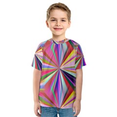 Star A Completely Seamless Tile Able Design Kids  Sport Mesh Tee